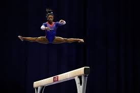 Simone biles, world gymnastics' reigning champion, talks her mental health routine, preparing for we may earn commission from the links on this page. Simone Biles The G O A T Expected To Rule Tokyo Olympics Los Angeles Times