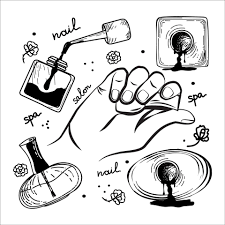 hand drawn sketch style doodle elements
