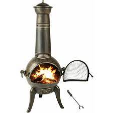 From roasting summer s' mores to warming up on a cool autumn night and beyond, an outdoor fireplace is a great way to make the most of any patio or deck. Fire Pit With Chimney Made Of Cast Iron Outdoor Fire Pit Backyard Fire Pit Patio Fire