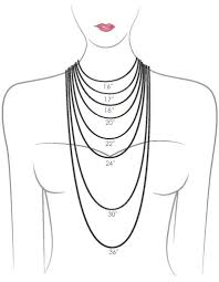 Necklace Length Chart Vault Fine Jewellery