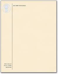 Crown Professional Touch Personalized Letterhead