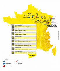 Tour de France Femmes 2022 : parcours et profils des étapes – Videos de  cyclisme