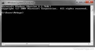 how to use the windows command line dos