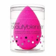 pink women beauty blender makeup sponge