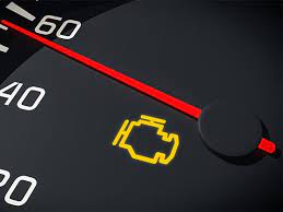 flashing and solid check engine light