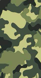 Green Camo Patterned Military