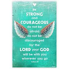 Amazon.com: UMA Gifts Bible Verse Poster 16" x 24" Bible Posters for  Classroom, Church, Sunday School, or Homeschool, Christian Wall Art,  Religious Decorations | Joshua 9:1: Posters & Prints