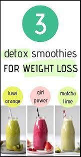 3 tasty detox smoothies for weight loss