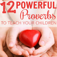 The fear of the lord is reverence for him, acknowledging that he is the author of all things (prov. 12 Powerful Proverbs To Teach Your Children The Purposeful Mom