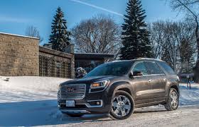 road test 2016 gmc acadia denali driving