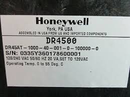 Honeywell Truline Dr4500 Digital Chart Recorder Untested