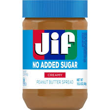 jif no added sugar creamy peanut er