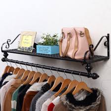 80cm Wardrobe Clothes Rail Shelf