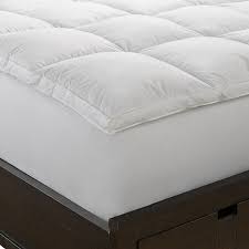 Feather mattress toppers, also called featherbeds, typically contain feathers, down, or a combination of the two. Ella Jayne Hotel Luxury 2 Inch Down Feather Mattress Topper Bed Bath Beyond