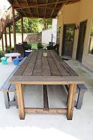 Diy Patio Table Diy Outdoor Table