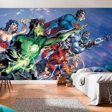 Wall Mural Superheroes In Action