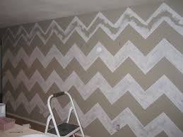How To Paint A Chevron Wall Tutorial
