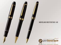 Montblanc Meisterstuck The Masterpiece Pen Boutique Blog