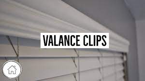 diy install valance clips you
