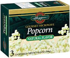 haggen gourmet microwave 3 ct popcorn