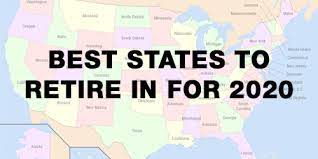 10 best states to retire in for 2020