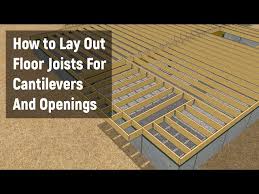how to lay out floor joists for