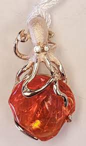 denny wong octopus opal pendant 14k