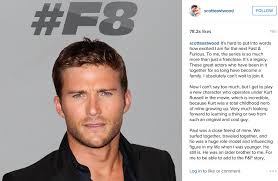 The fate of the furious (alternatively known as f8 and fast & furious 8 internationally) is a 2017 american action film directed by f. Series Newcomer Scott Eastwood Joins Fast And Furious 8 Cast Ar12gaming