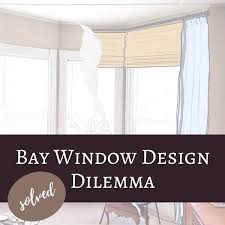 window treatments to a bay window