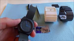 Nixon Watch Battery Replacement Time Teller Vega Quatro Etc