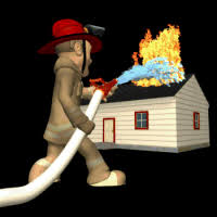 Znalezione obrazy dla zapytania strażak animacja
