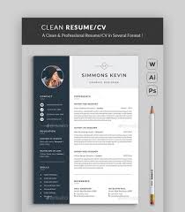 Free and premium resume templates and cover letter examples give you the ability to shine in any application process and relieve you of the stress of building a resume or cover letter from scratch. 29 Modern Resume Templates With Clean Elegant Cv Designs 2020
