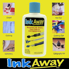 inkaway removes ink stains from fabric