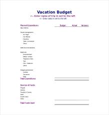 10 Travel Budget Templates Free Sample Example Format Download