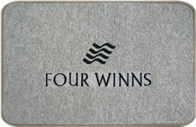 four winns logo mat