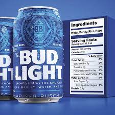 how light is bud light anyway that
