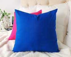 Royal Blue Decorative Pillow Cover