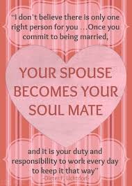 Pres. Uchtdorf on marriage and soul mates. | Dating and Marriage ... via Relatably.com