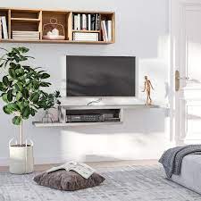 Wall Mounted Media Console Floating
