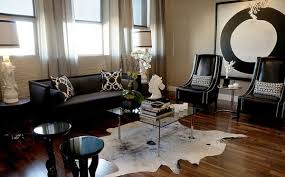 Modern black furniture, made of leather or wood, usually lends a very sophisticated living room look. Color Design Ideas With Black Furniture