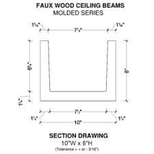 douglas fir faux wood ceiling beams 3