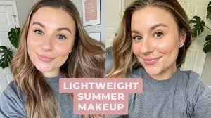 lightweight summer makeup tutorial