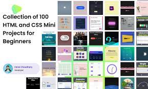 html and css mini projects