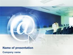 Internet Conference Presentation Template For Powerpoint And