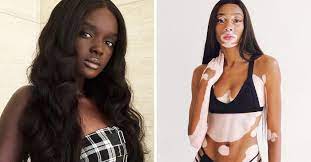 18 models of color walking in the