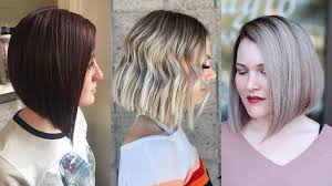 The steeper cut adds more volume to the back of the haircut. 25 Inspirational A Line Bob Haircuts And Hairstyles