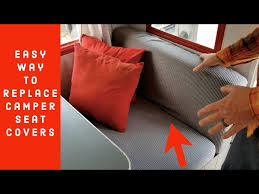 Recover Camper Rv Cushion Seat Covers