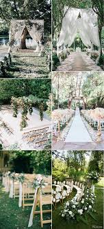 25 Brilliant Garden Wedding Decoration