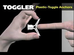 plastic toggle anchors you
