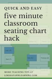 Classroom Seating Chart Ideas For Teachers Back To School